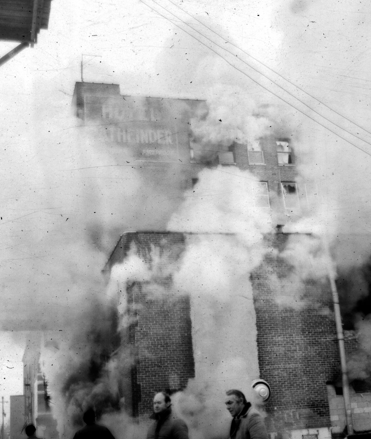 The Pathfinder Hotel explosion